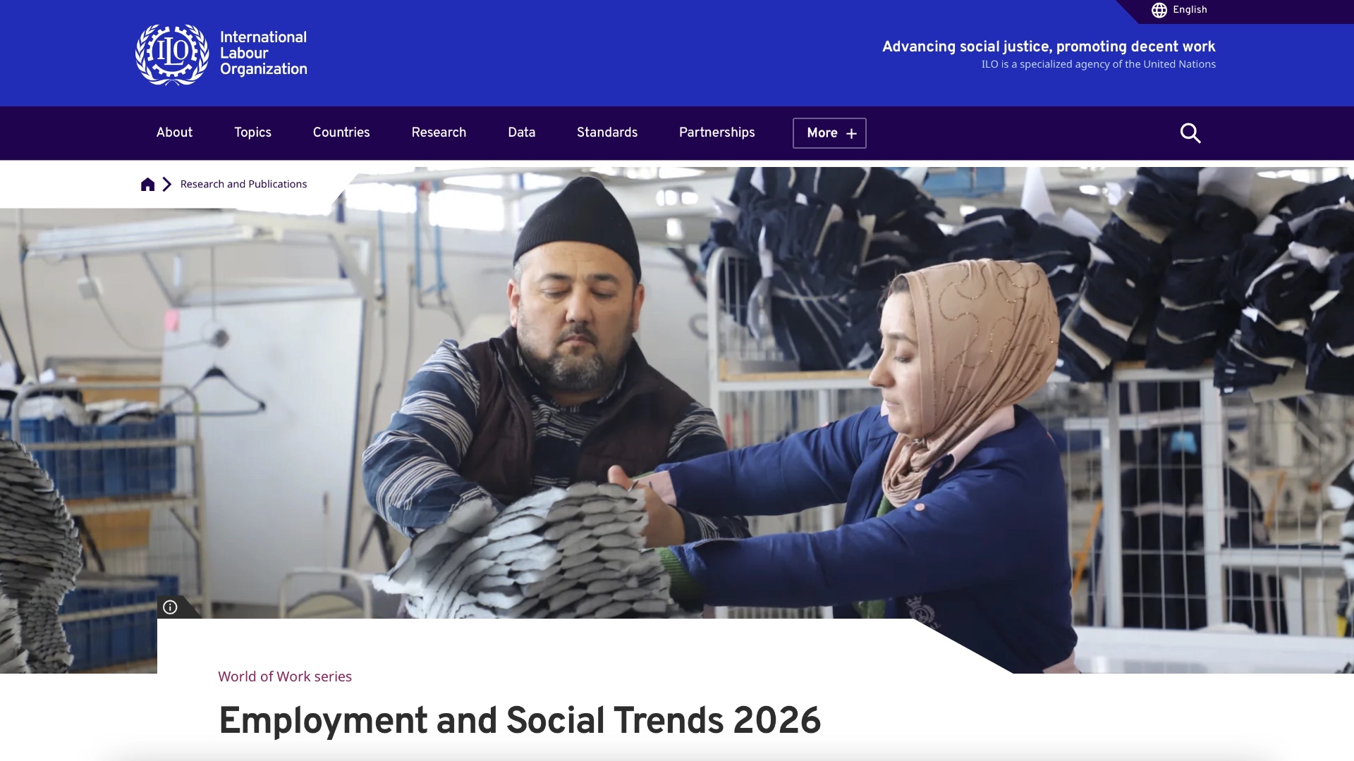 国际劳工组织发布报告，建议加强新就业形态劳动者权益保障